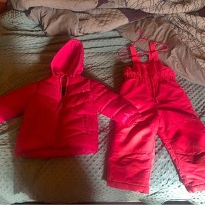 3T Snow pants and puffy jacket